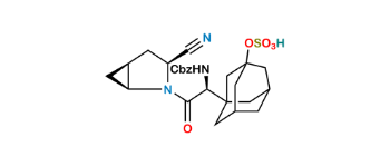 Picture of Saxagliptin N-Carboxybenzyl O-Sulfate