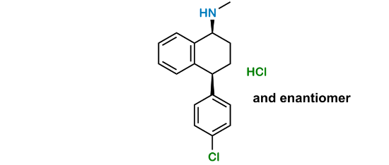 Picture of Sertraline EP Impurity C (HCl salt)