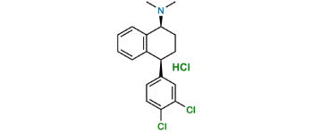 Picture of Sertraline Dimethyl Impurity HCl