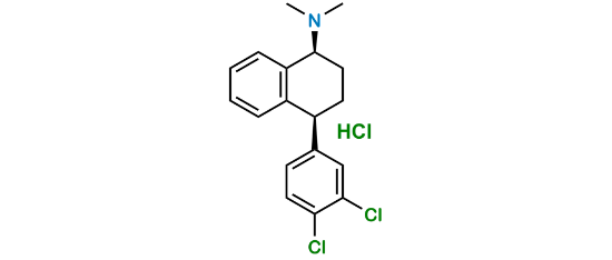 Picture of Sertraline Dimethyl Impurity HCl