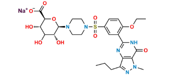 Picture of N-Desmethyl Sildenafil-N-β-D-Glucuronide