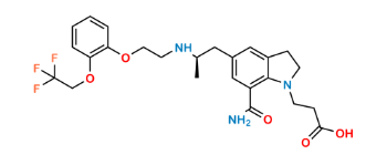 Picture of Silodosin Carboxylic Acid Impurity 