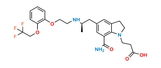 Picture of Silodosin Carboxylic Acid Impurity 