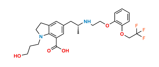 Picture of Silodosin Carboxylic Acid Impurity 2