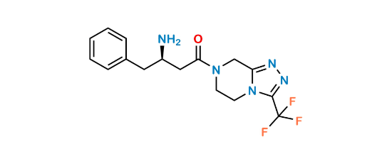 Picture of Sitagliptin Desfluorobenzene Analog