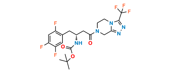 Picture of N-Boc-Sitagliptin