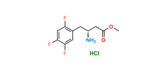 Picture of (R)-Sitagliptin Methyl-Ester Impurity Hydrochloride Salt