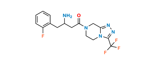 Picture of Sitagliptin Desfluoro Impurity HCl