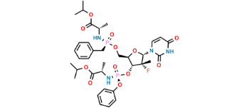 Picture of Sofosbuvir 3',5'-Bis-O-Phosphoramidate alpha-Isomer