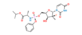 Picture of 2',3'-Beta Sofosbuvir alpha-Isomer