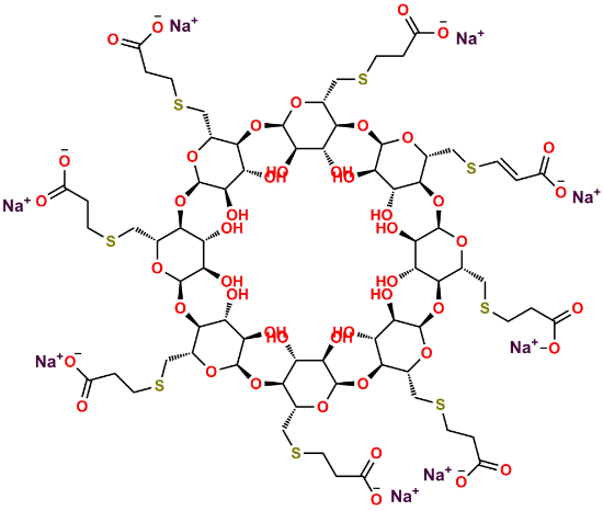 Picture of Sugammadex Sodium Thio Acrylate  