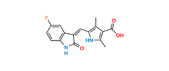 Picture of Sunitinib Carboxylic Acid Impurity 