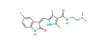 Picture of Sunitinib N,N-Dimethyl Impurity 
