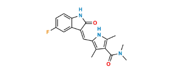 Picture of Sunitinib Dimethyl Amide Analog