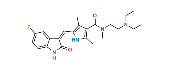 Picture of Sunitinib N-Methyl Analogue Impurity