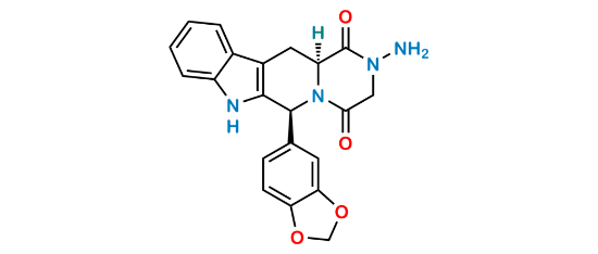 Picture of Tadalafil N-Desmethyl N-Amino Impurity