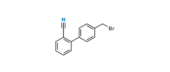 Picture of Telmisartan Bromo Nitrile Impurity