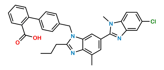 Picture of Telmisartan Chloro Impurity 