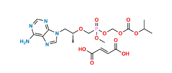 Show details for Mono-POC Methyl Tenofovir Fumarate (Mixture of Diastereomers) Picture of Mono-POC Methyl Tenofovir Fumarate (Mixture of Diastereomers)