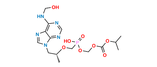 Picture of Tenofovir Disoproxil Fumarate Impurity(N6-CH2OH-POC PMPA)