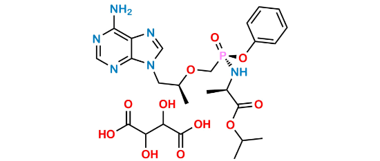 Picture of Tenofovir Alafenamide Enantiomer  (SRR)