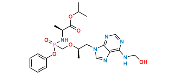 Show details for Tenofovir Alafenamide N-hydroxy methyl impurity Picture of Tenofovir Alafenamide N-hydroxy methyl impurity