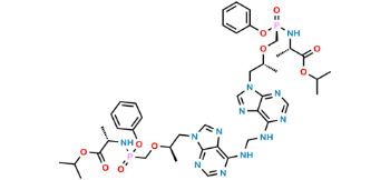 Show details for Tenofovir Alafenamide Dimer impurity Picture of Tenofovir Alafenamide Dimer impurity