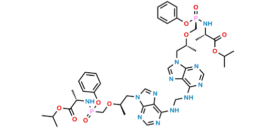 Picture of Tenofovir Alafenamide Dimer impurity
