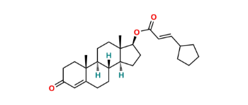 Picture of Testosterone 17(E)-3- Cyclo Pentyl Acrylate