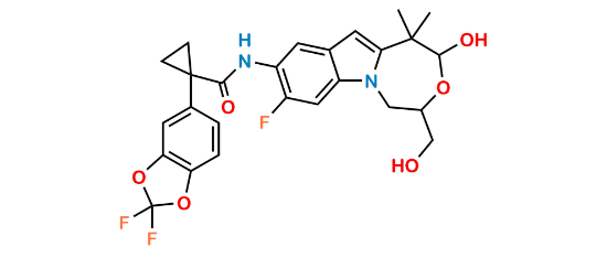 Picture of Tezacaftor Oxazepine Impurity