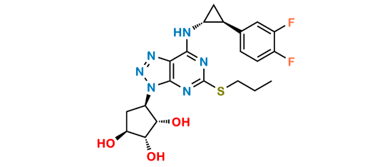 Picture of Deshydroxyethoxy Ticagrelor