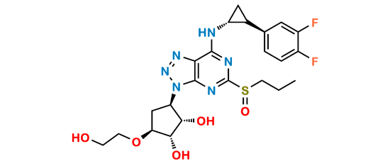 Picture of Ticagrelor Impurity L (Mixture of Diastereomers)