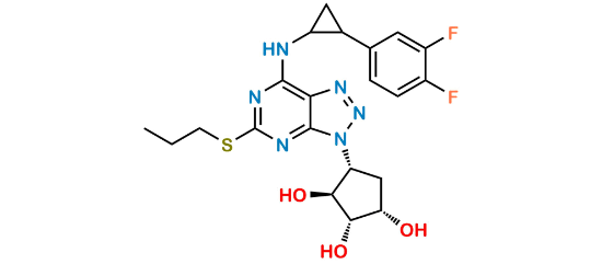 Picture of Ticagrelor Desethoxy impurity