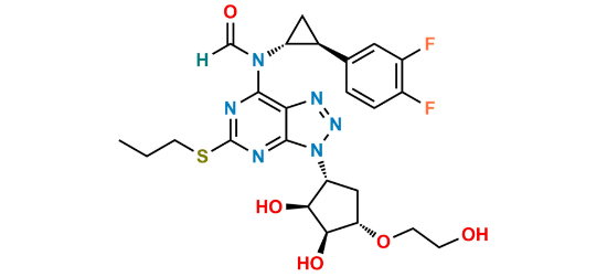 Picture of Ticagrelor N-formyl Impurity