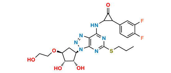 Picture of Ticagrelor Related Compound 34 (DP6)