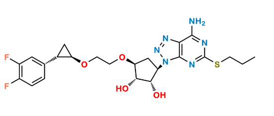 Picture of Ticagrelor Related Compound 35 (DP7)