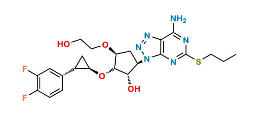 Picture of Ticagrelor Related Compound 36 (DP8)