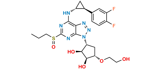 Picture of Ticagrelor Sulfoxide (Mixture of Diastereomers)