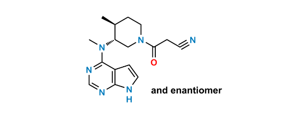 Picture of Tofacitinib Related Compound 28 (rac-trans-Tofacitinib)