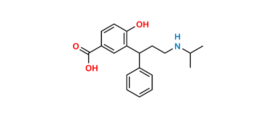 Picture of Tolterodine Monoisopropyl 5-Carboxylic Acid Racemate 