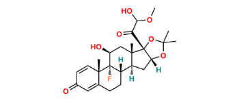 Picture of 21-​Methoxy Triamcinolone Acetonide