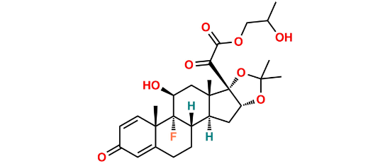 Picture of Triamcinolone C17 Glyoxilic PG Ester