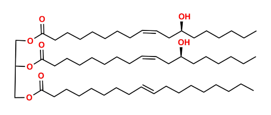 Picture of Diricinoleoyl-oleoyl-glycerol 