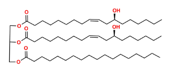 Picture of Diricinoleoyl-stearoyl-glycerol 