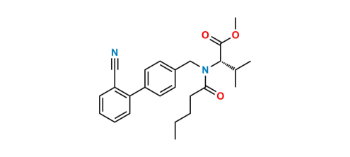Picture of Valsartan Cyano Analog Methyl Ester