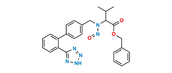 Picture of Nitroso Valsartan Benzyl ester