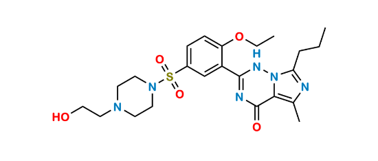 Picture of Vardenafil Hydroxy Impurity