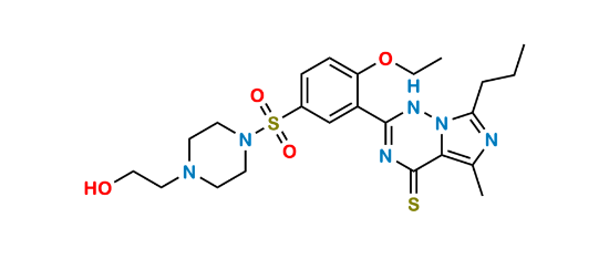 Picture of Vardenafil Hydroxy Thione Impurity