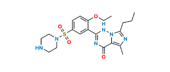 Picture of Vardenafil N-Desethyl Impurity