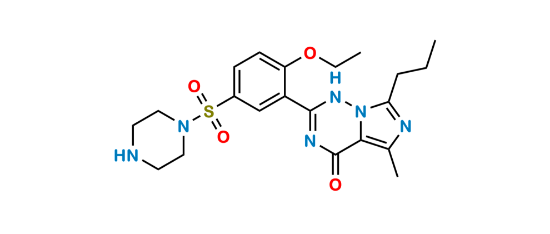 Picture of Vardenafil N-Desethyl Impurity